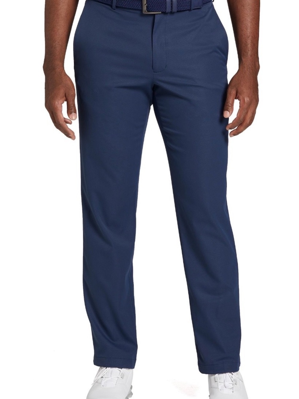 Men's Walter Hagen Performance 11 Majors Cor Blue Straight-Leg Golf Pants, Sz 34